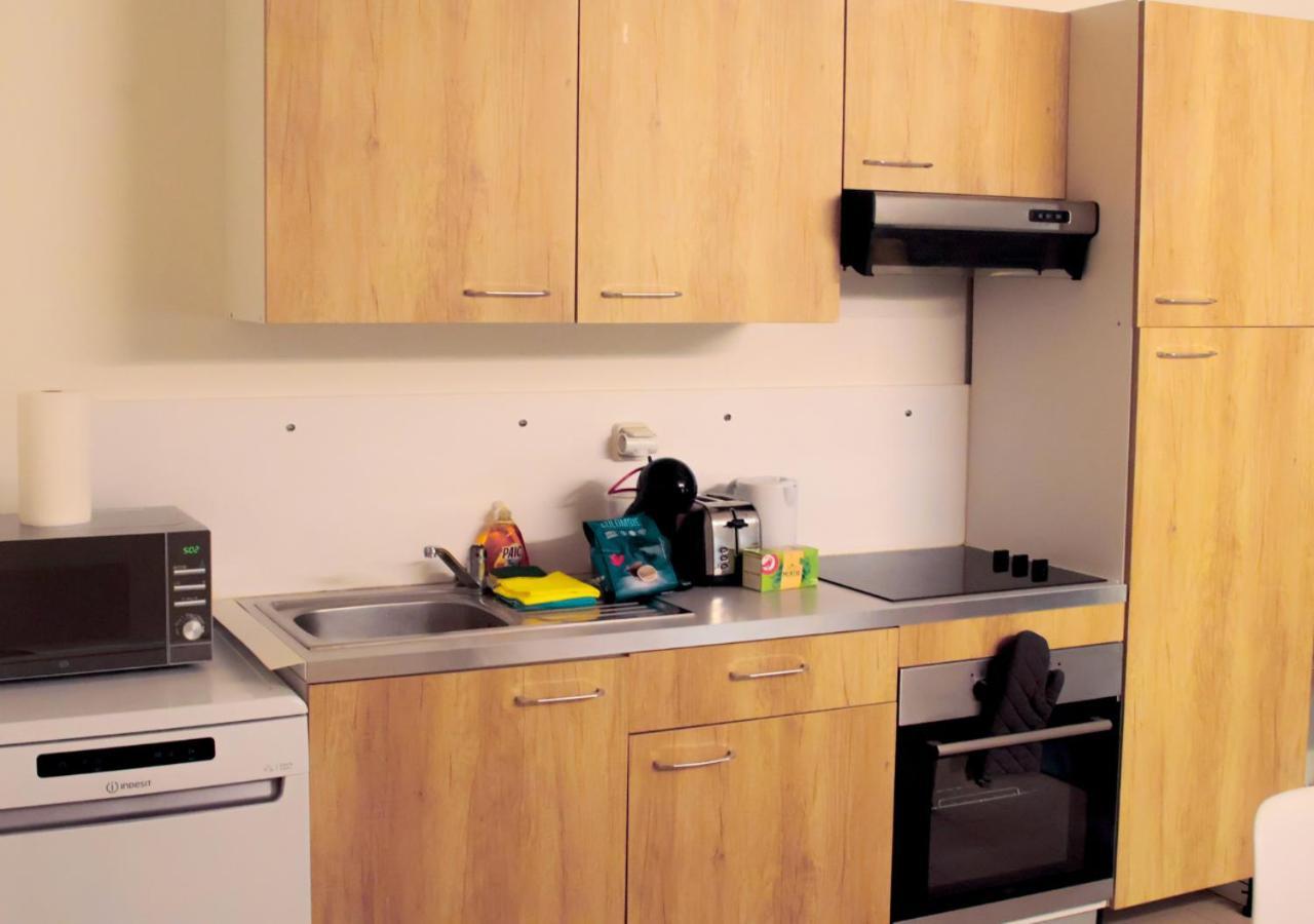 Appartement-Paris-Disney-Terrasse-Jardin-Parking Vaires-sur-Marne Exteriör bild